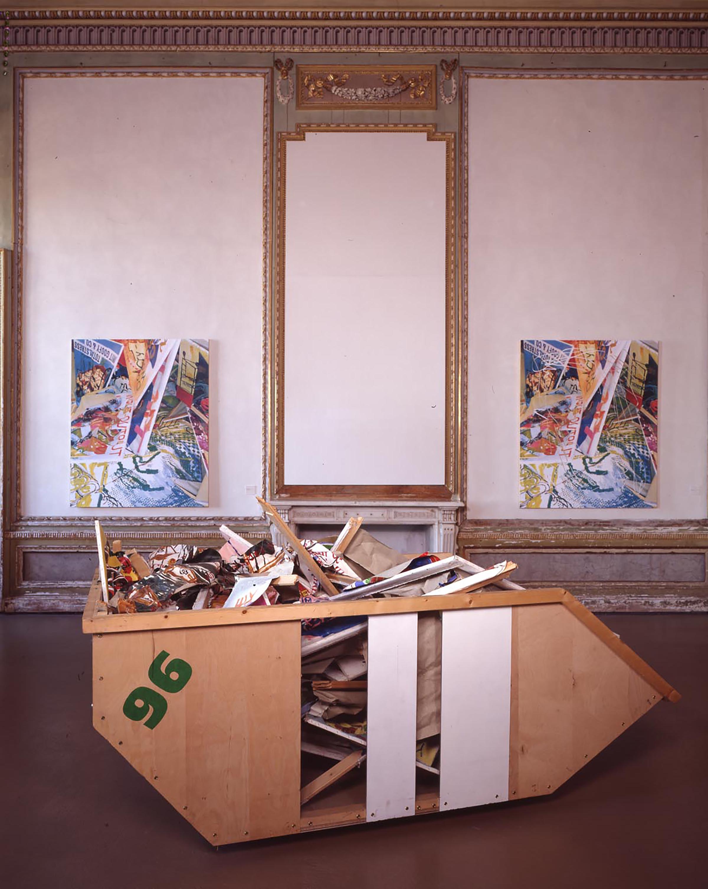 u0022Martin Kippenberger : Respektive 1997-1976u0022, veduta espositiva